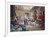 Carpet Bazaar, Cairo, 1887-Charles Robertson-Framed Giclee Print