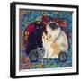 Carpet Cats 1-Megan Dickinson-Framed Giclee Print