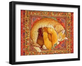 Carpet-Kittens-Ditz-Framed Giclee Print