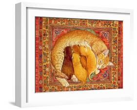Carpet-Kittens-Ditz-Framed Giclee Print