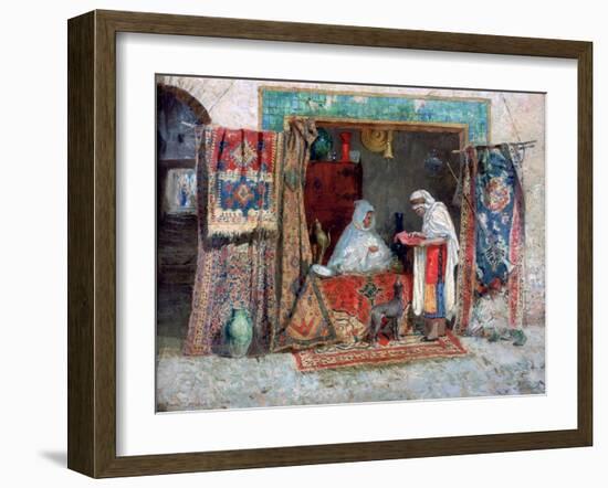 Carpet Merchant, C1870-1913-Addison Thomas Millar-Framed Giclee Print