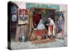Carpet Merchant, C1870-1913-Addison Thomas Millar-Stretched Canvas
