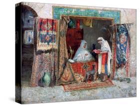 Carpet Merchant, C1870-1913-Addison Thomas Millar-Stretched Canvas