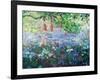 Carpet of Bluebells-Sylvia Paul-Framed Giclee Print