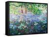 Carpet of Bluebells-Sylvia Paul-Framed Stretched Canvas