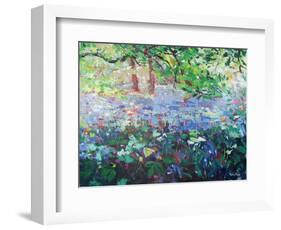 Carpet of Bluebells-Sylvia Paul-Framed Giclee Print