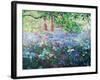 Carpet of Bluebells-Sylvia Paul-Framed Giclee Print