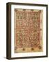 Carpet Page, Cross Filled with Bird Interlace, circa 730-null-Framed Giclee Print