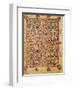 Carpet Page, Cross Filled with Bird Interlace, circa 730-null-Framed Giclee Print