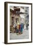 Carpet Seller in a Bazaar-Filipo Or Frederico Bartolini-Framed Giclee Print