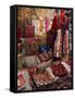 Carpet Shop, Kapali Carsi, Grand Bazaar, Istanbul, Turkey, Europe-Bruno Morandi-Framed Stretched Canvas