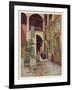 Carpet Warehouse in Istanbul-Warwick Goble-Framed Art Print