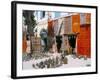 Carpets and Metalware for Sale, Essaouira, Morocco, North Africa, Africa-R H Productions-Framed Photographic Print