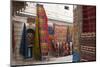 Carpets and rugs on a market stall-Natalie Tepper-Mounted Photo