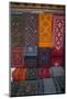 Carpets for sale at market, Bhutan.-Gavriel Jecan-Mounted Photographic Print