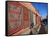 Carpets for Sale in the Street, Marrakech, Morocco, North Africa, Africa-Vincenzo Lombardo-Framed Stretched Canvas