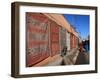 Carpets for Sale in the Street, Marrakech, Morocco, North Africa, Africa-Vincenzo Lombardo-Framed Photographic Print