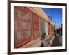 Carpets for Sale in the Street, Marrakech, Morocco, North Africa, Africa-Vincenzo Lombardo-Framed Photographic Print