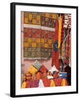 Carpets, Place De Criee, Souks, Marrakech, Morocco, North Africa, Africa-Ethel Davies-Framed Photographic Print