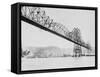 Carquinez Bridge California-null-Framed Stretched Canvas