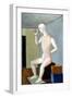 Carra: Idol, 1917-Carlo Carra-Framed Giclee Print