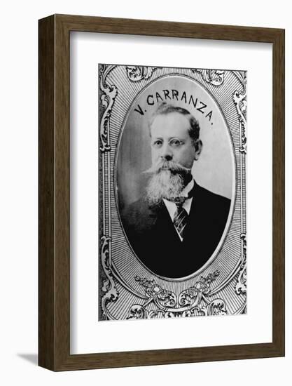Carranza President of Mexican Republic-null-Framed Photographic Print
