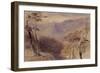 Carrara, 1861-Edward Lear-Framed Giclee Print