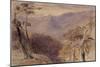 Carrara, 1861-Edward Lear-Mounted Giclee Print