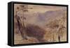 Carrara, 1861-Edward Lear-Framed Stretched Canvas
