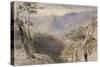 Carrara, Italy, 1861-Edward Lear-Stretched Canvas