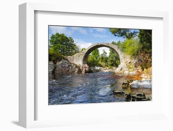 Carrbridge, oldest stone bridge in the Highlands, Scotland-Patrick Frischknecht-Framed Photographic Print