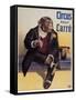 Carre Circus Chimp-Vintage Apple Collection-Framed Stretched Canvas