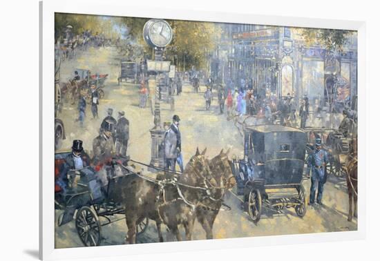 Carrefour Dronot, Intersection, Paris-Peter Miller-Framed Giclee Print