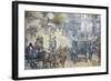 Carrefour Dronot, Intersection, Paris-Peter Miller-Framed Giclee Print