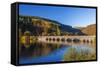 Carreg Ddu Viaduct and Reservoir, Elan Valley, Powys, Mid Wales, United Kingdom, Europe-Billy Stock-Framed Stretched Canvas