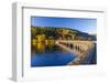 Carreg Ddu Viaduct and Reservoir, Elan Valley, Powys, Mid Wales, United Kingdom, Europe-Billy Stock-Framed Photographic Print