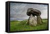 Carreg Samson, a 5000-year-old Neolithic tomb, UK-Graham Eaton-Framed Stretched Canvas