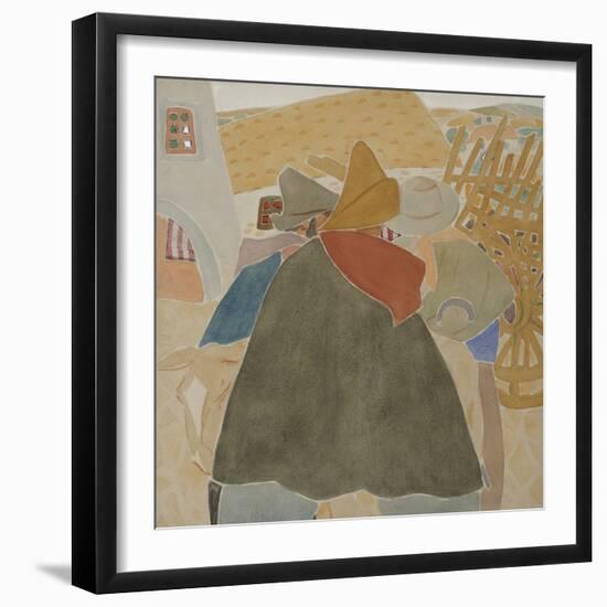 Carreteros-Rafael Barradas-Framed Giclee Print