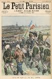 Boxer Rebellion the Allies Advance on Peking-Carrey-Art Print