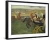 Carriage at the Races, 1877-1878-Edgar Degas-Framed Giclee Print