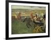 Carriage at the Races, 1877-1878-Edgar Degas-Framed Giclee Print