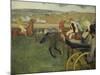 Carriage at the Races, 1877-1878-Edgar Degas-Mounted Giclee Print