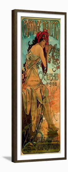 Carriage Dealers, 1902-Alphonse Mucha-Framed Giclee Print