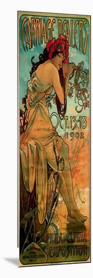 Carriage Dealers, 1902-Alphonse Mucha-Mounted Giclee Print