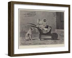 Carriage Folk-John Charles Dollman-Framed Giclee Print