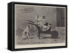 Carriage Folk-John Charles Dollman-Framed Stretched Canvas