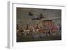 Carriage in St Peter's Square in Rome, Italy, 18th Century-null-Framed Giclee Print