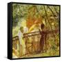 Carriage in Waiting-Gaston De Latouche-Framed Stretched Canvas