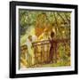 Carriage in Waiting-Gaston De Latouche-Framed Giclee Print