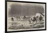 Carriage of the Indian Mail on the Desert of Suez-null-Framed Giclee Print